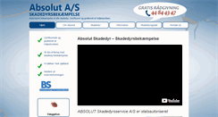 Desktop Screenshot of absolut-skadedyr.dk